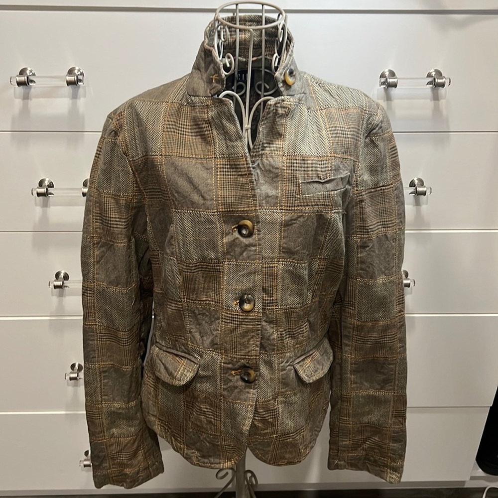 Gap Button Down Jacket, Size 8 - image 1